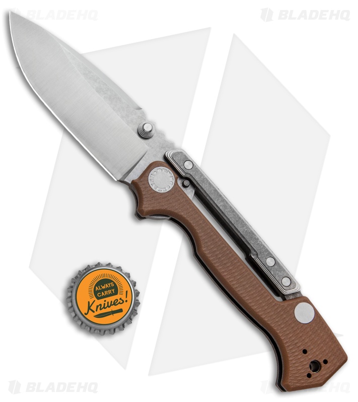 Demko Knives AD15MG Scorpion Lock Knife Coyote Tan G10