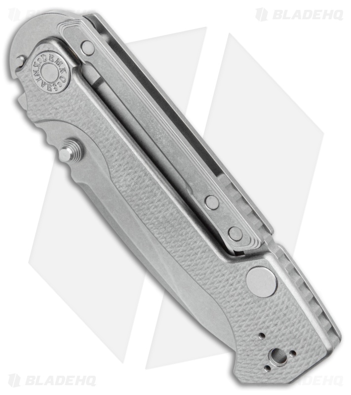 Demko Knives AD-15MG Scorpion Lock Knife Full Textured Ti (3.75
