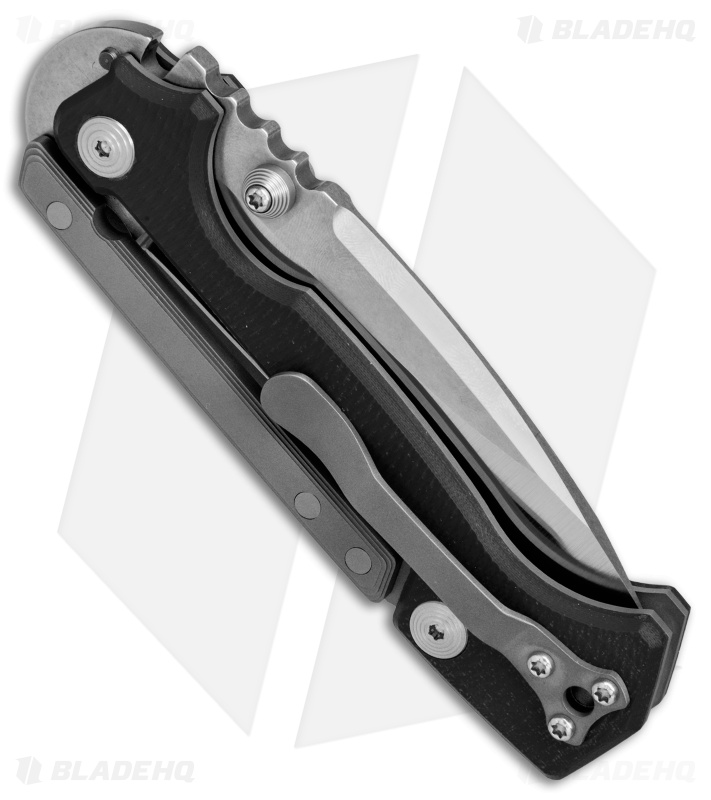 Demko Knives AD-15MG Scorpion Lock Knife Black G-10 (3.75