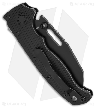 Demko Knives AD20.5 Shark Foot Shark-Lock Knife Black Grivory (3" Black)