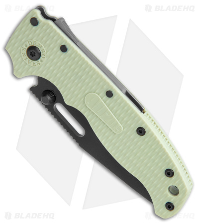 Demko Knives AD20.5 Clip Point Shark-Lock Knife Exclusive Jade Grivory (3" DLC)