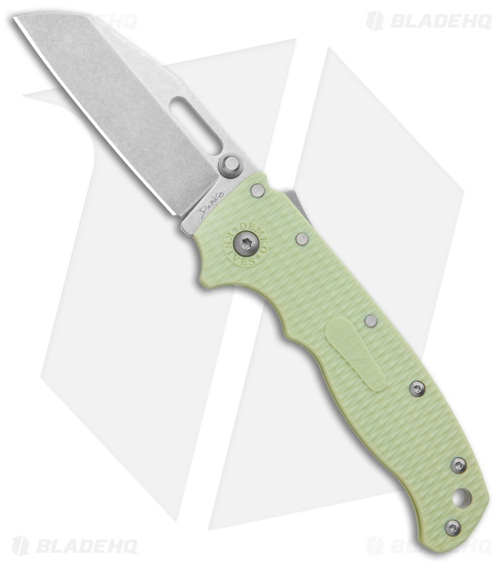 Demko Knives AD20.5 Shark Foot Shark-Lock Exclusive Knife Jade Grivory (3" SW)