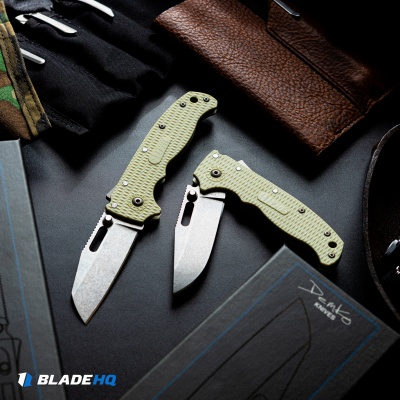Demko Knives AD20.5 Shark Foot Shark-Lock Exclusive Knife Jade Grivory (3" SW)