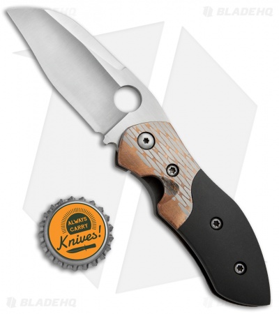 Deviant Blades Mini Myrtle Frame Lock Knife Zirc/Superconductor (2.875" Satin)