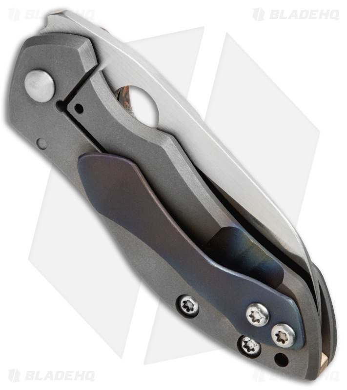 Deviant Blades Mini Myrtle Frame Lock Knife Zirc/Superconductor (2.875" Satin)