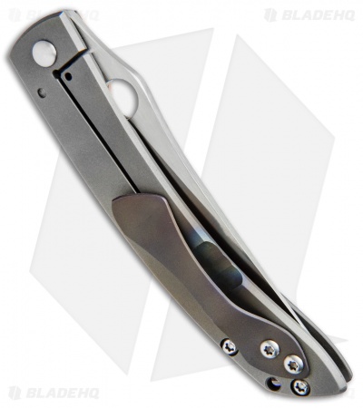 Deviant Blades Noname Frame Lock Knife Zirconium/Superconductor (4.625" Satin)
