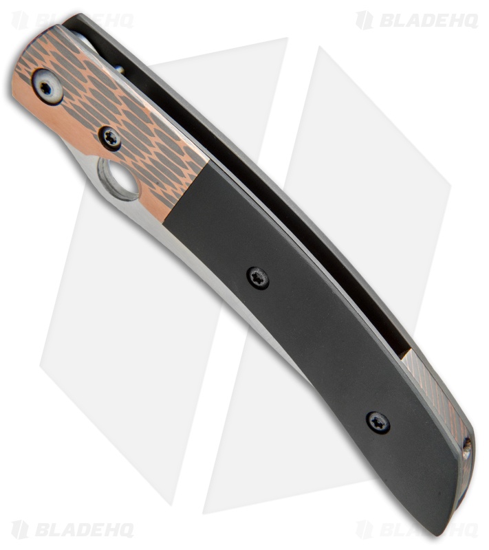 Deviant Blades Noname Frame Lock Knife Zirconium/Superconductor (4.625" Satin)