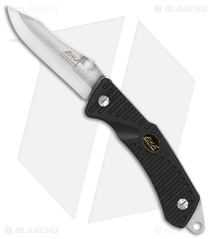 EKA Swede 9 Manual Knife Black G-10 (3.5" Satin) 714101