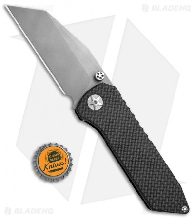 EOS Surgeon Frame Lock Knife Carbon Fiber (3.75" Bead Blast)