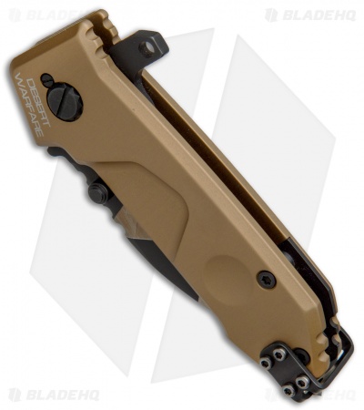 Extrema Ratio Desert Warfare MF0 Liner Lock Knife (2.75" Black) *Collection*