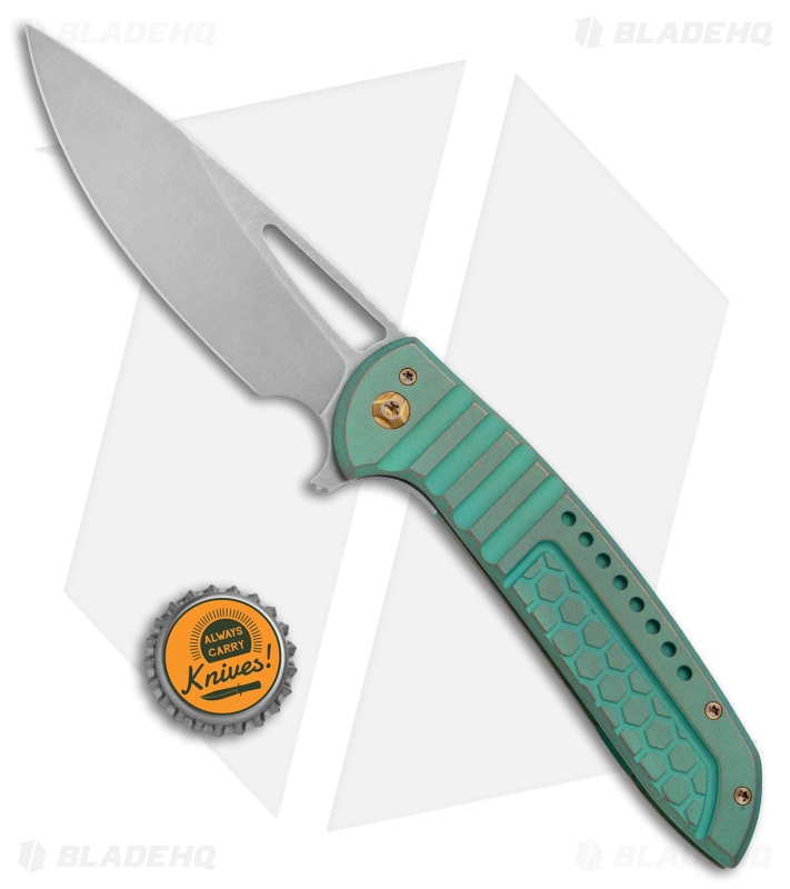 Ferrum Forge Stinger XL Frame Lock Knife Saber Statue of Liberty
