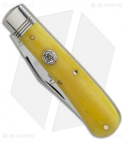 GEC #74 Northfield Yellow Rose UN X LD Pocket Knife 4.0