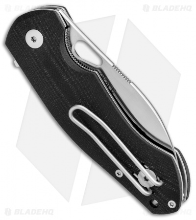 GiantMouse Vox/Anso ACE Biblio Flipper Knife Black G-10 (2.9" Satin M390)