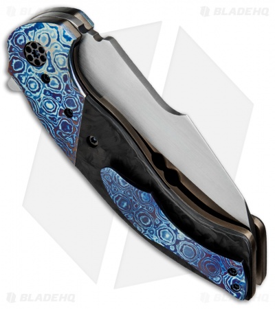 Greg Lightfoot Custom Offspring Knife CF/MokuTi (3.75" Satin)