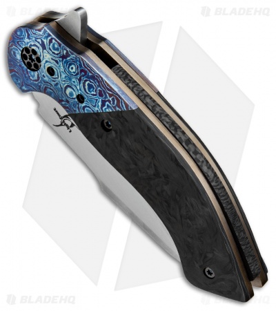 Greg Lightfoot Custom Offspring Knife CF/MokuTi (3.75" Satin)