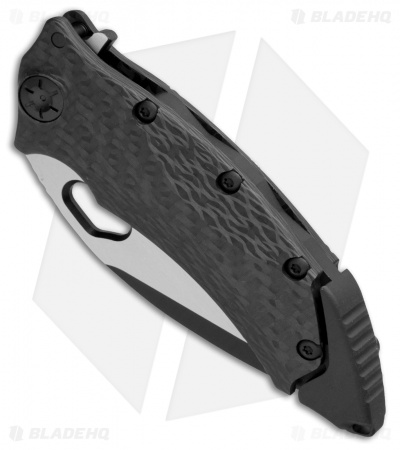 Guardian Tactical Conix Flipper Knife Carbon Fiber (3.5" Two-Tone) 82211