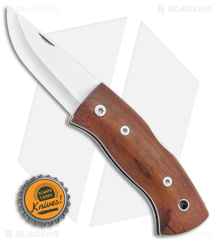 Helle Knives Kletten Folding Knife Kebony Wood (2.16" Satin)