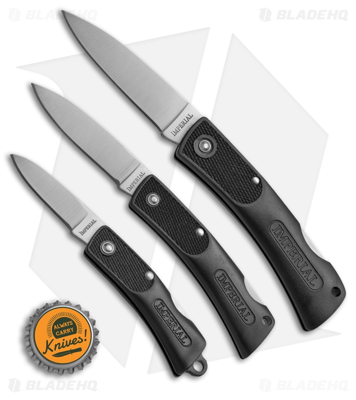 その他 Imperial: 3. Auflage mit zusatzlichen Krediten wgteh8f Imperial 3 Piece Lockback Knife Combo Pack Black - IMPCOM6CP