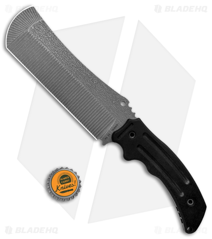 Jake Hoback MP6 Fixed Blade Knife Black G-10 (6.1