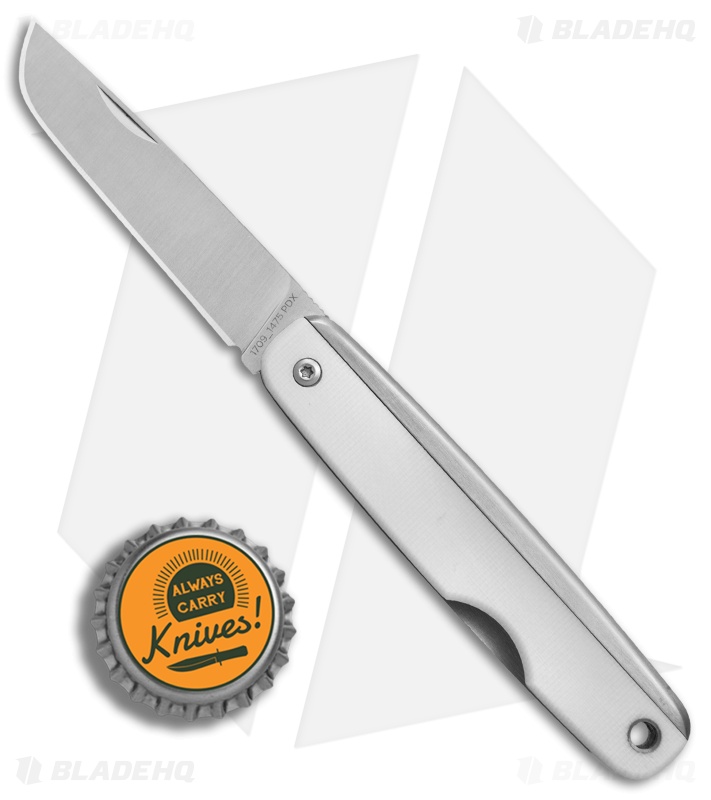 The James Brand The County Slip Joint Knife White G-10 (2.5" Satin)