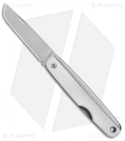 The James Brand The County Slip Joint Knife White G-10 (2.5" Satin)