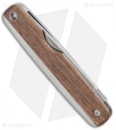 The James Brand The County Slip Joint Knife Walnut (2.5" Satin)