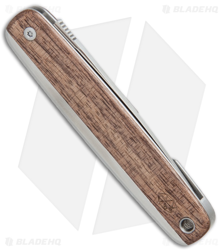 The James Brand The County Slip Joint Knife Walnut (2.5" Satin)