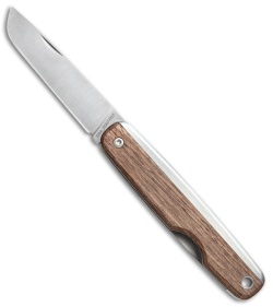 The James Brand The County Slip Joint Knife Walnut (2.5" Satin)