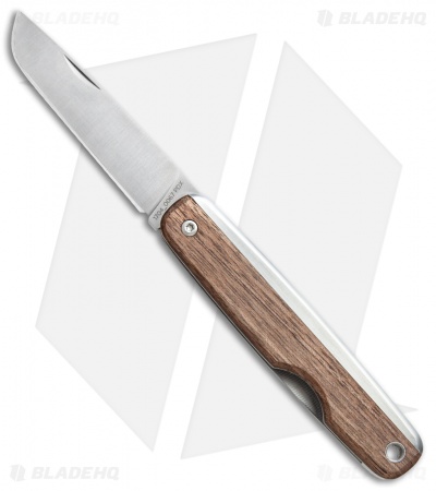 The James Brand The County Slip Joint Knife Walnut (2.5" Satin)