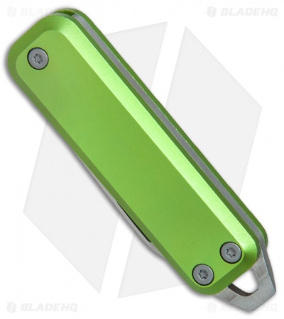 The James Brand The Elko Slip Joint Keychain Knife Electric Moss (1.6" Satin)