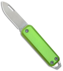 The James Brand The Elko Slip Joint Keychain Knife Electric Moss (1.6" Satin)