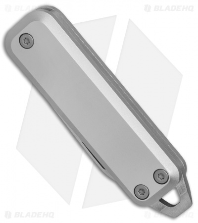 The James Brand The Elko Slip Joint Keychain Knife Silver (1.6" Satin)