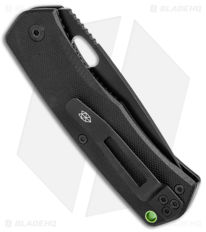 The James Brand The Folsom Liner Lock Knife Black G-10 (2.75" Black)