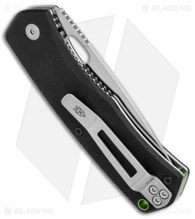 The James Brand The Folsom Liner Lock Knife Black G-10 (2.75" Satin)