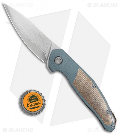 Jens Anso Knives Custom Neo Knife Titanium/Mokume (3.25" Takefu San Mai)