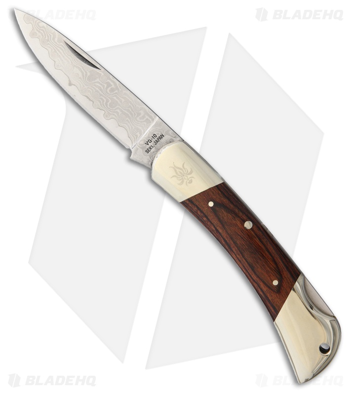 Kanetsune Konroku Folding Knife Wood (3.5