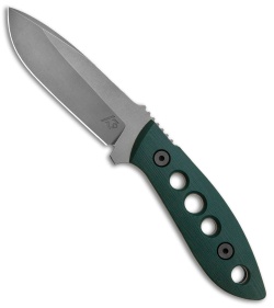 Krein Knives K9 Model 6 Fixed Blade Knife Forest G-10 (3.75" Stonewash)