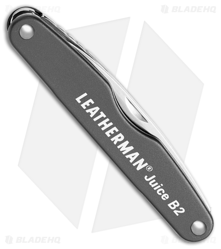Leatherman Juice B2 Pocket Knife 3.25" Graphite Gray Al 832365