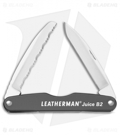 Leatherman Juice B2 Pocket Knife 3.25" Graphite Gray Al 832365