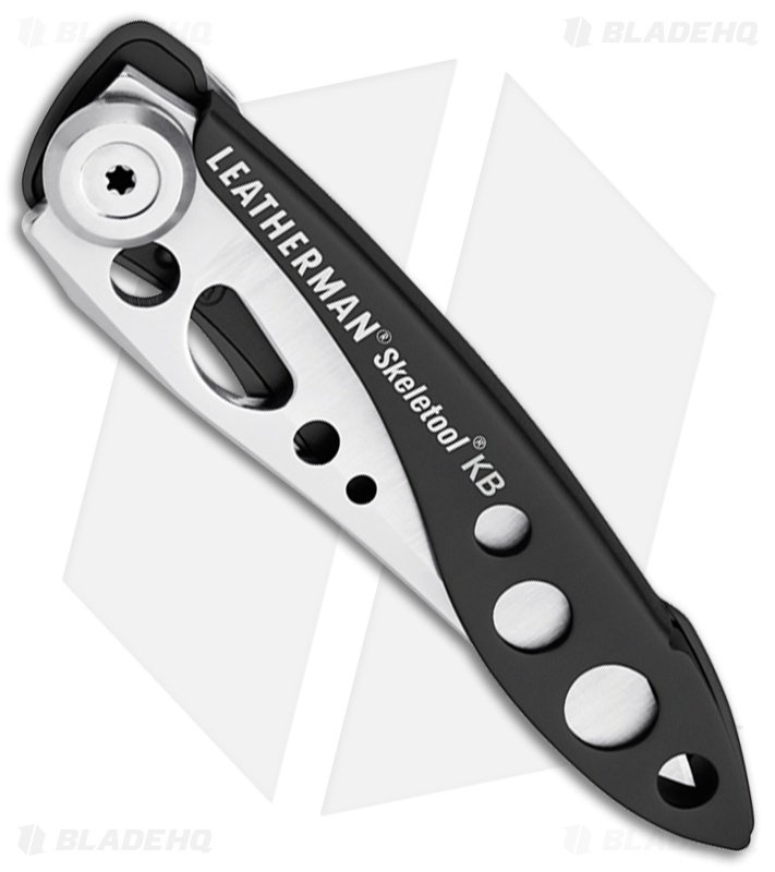 Leatherman Skeletool KB Liner Lock Knife Black Stainless (2.6" Satin) 832385