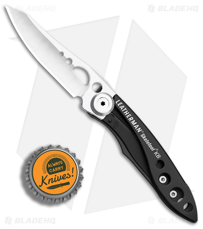 Leatherman Skeletool KB Liner Lock Knife Black Stainless (2.6