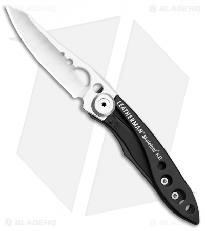 Leatherman Skeletool KB Liner Lock Knife Black Stainless (2.6" Satin) 832385