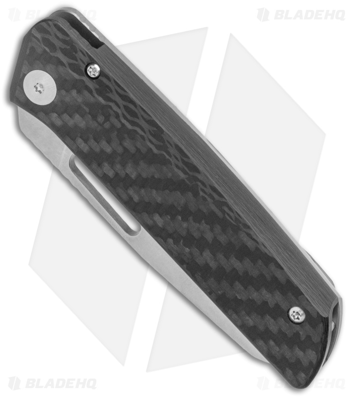 Liong Mah Design KUF EDC 3.0 Kitchen Utility Frame Lock Knife CF/Ti (3" SW)