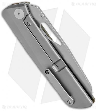 Liong Mah Design KUF EDC 4.0 Kitchen Utility Frame Lock Knife Green G-10 (4" SW)