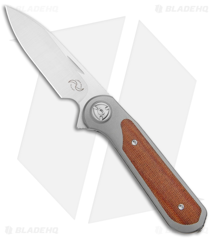 Liong Mah Design Zulu - Folding Knife | Brown Micarta | Blade HQ
