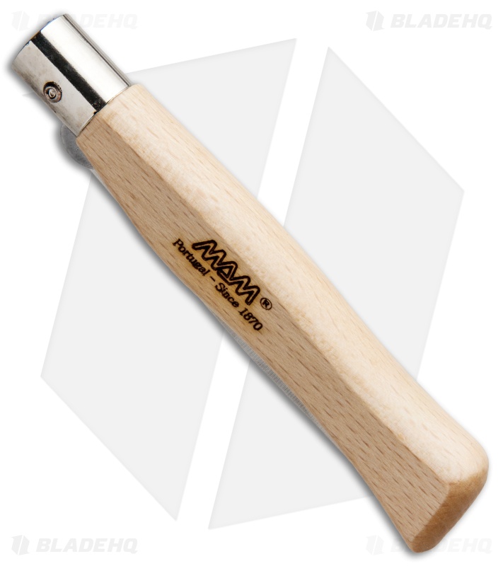 MAM Hunters Liner Lock Pocket Knife Wood (4" Satin) 2060