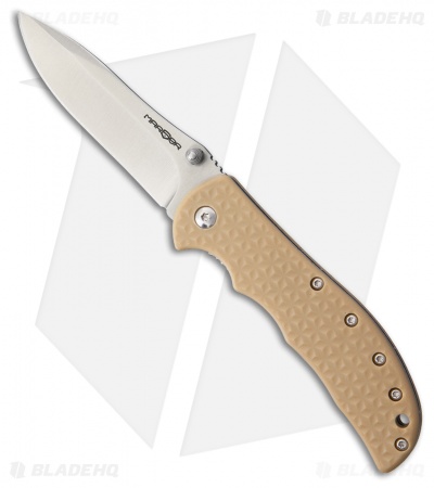 MARSER Stadter Str-8 Liner Lock Knife Tan Nylon (3" Satin 8Cr14MoV)