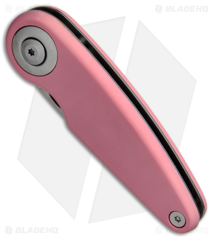 Marttiini Pelican Folding Knife Pink Rubber (2.75"Mirror) 925160