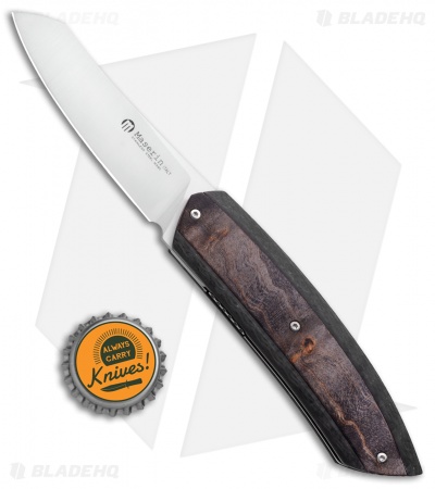 Maserin AM5 - Folding Knife | CF/Black Maple | Blade HQ