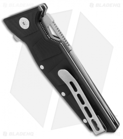 Maserin Artiglio Tanto Knife Steel/Black G10 (3.75" Stonewash) 420G10N